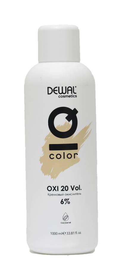 Кремовый окислитель IQ COLOR OXI 6%, 1 л  DEWAL Cosmetics