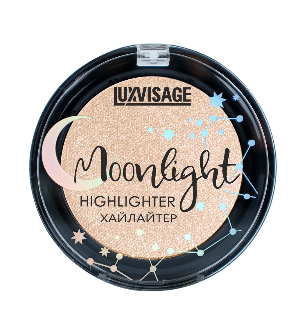 Lux Visage Хайлайтер компактный "Moonlight" - тон 02 Beidge Glow