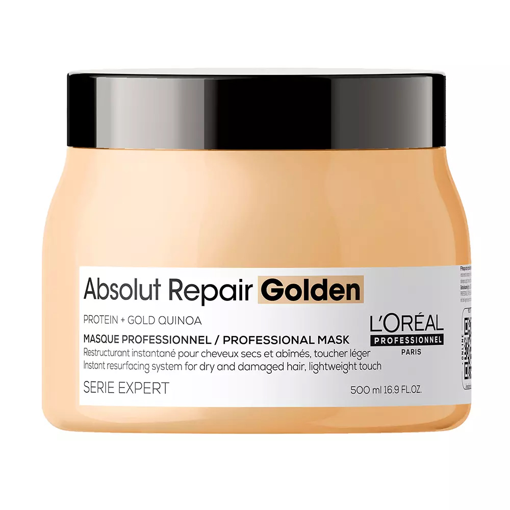 Маска для восстановления поврежденных волос  Absolut Repair Gold 250мл  LOREAL