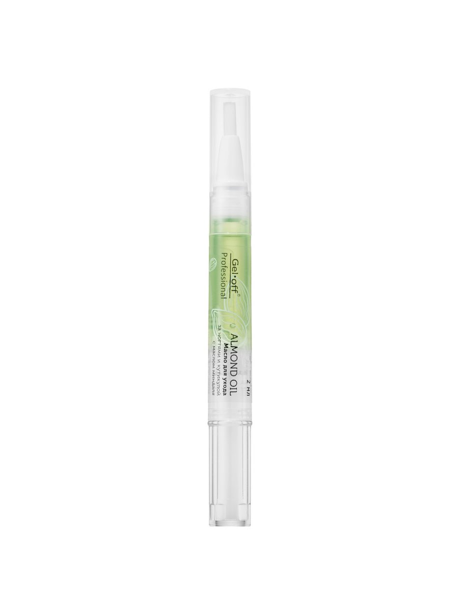 Масло для ухода за ногтями и кутикулой с маслом миндаля 2 мл Gel-off