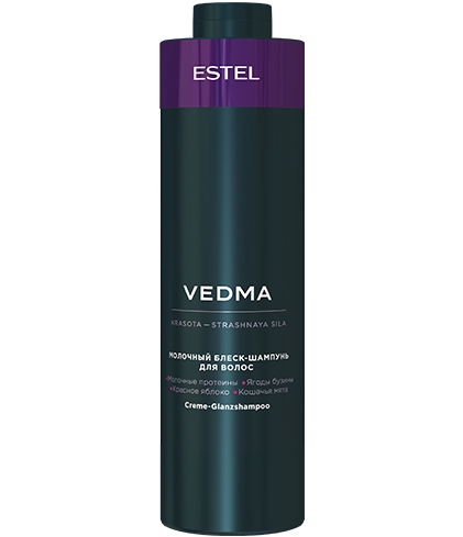 Молочный  блеск-шампунь для волос VEDMA by ESTEL , 1000 мл