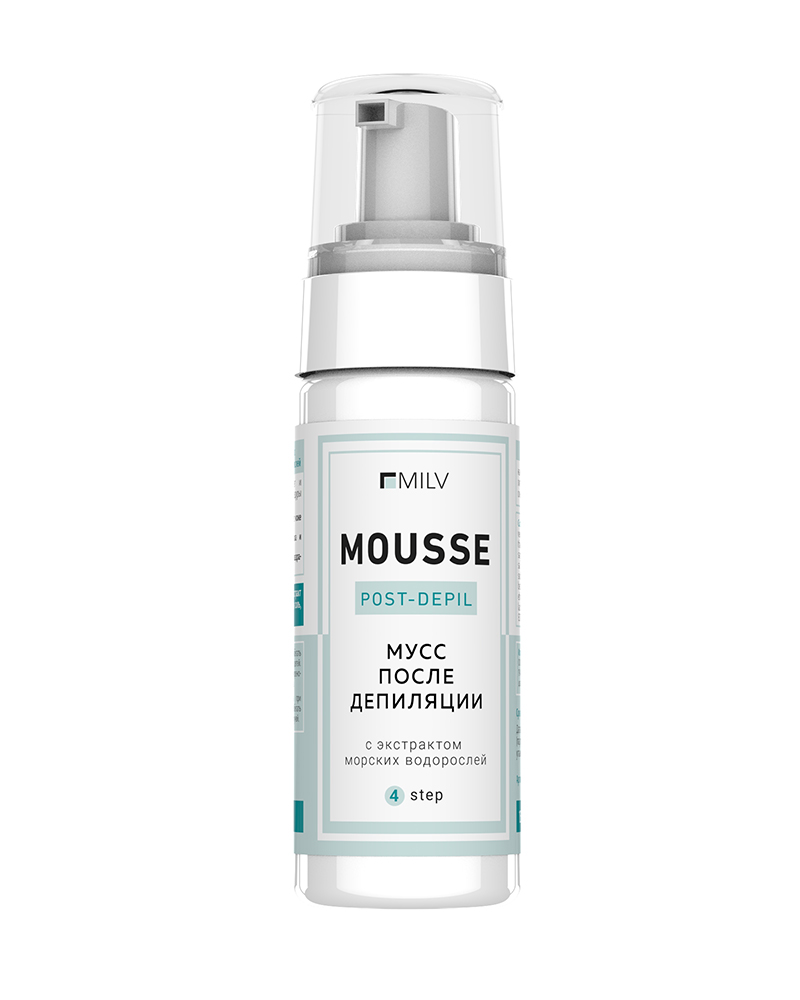 Мусс после депиляции с экстрактом морских водорослей. 150 мл. 18050 MILV