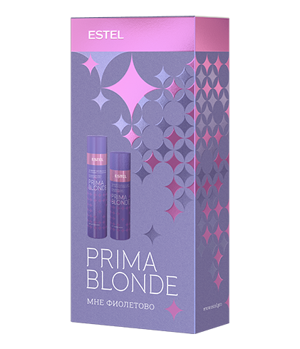 Набор ESTEL PRIMA BLONDE "Мне фиолетово" для холодных оттенков блонд