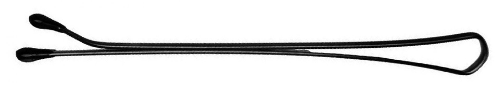Невидимки 50 мм прямые, черные (200 гр.) DEWAL SLN50P-1/200