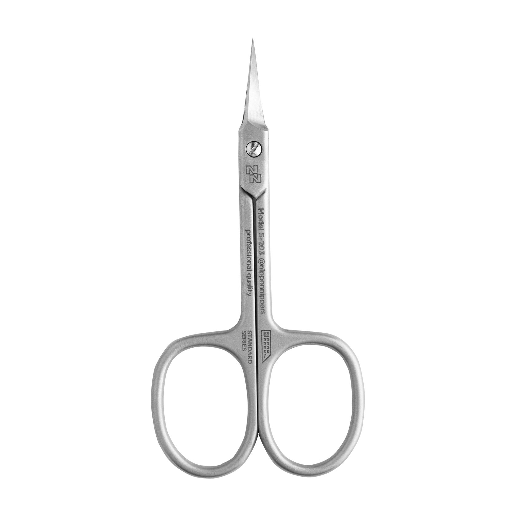 Ножницы Nippon Nippers для кутикулы, серия "Standard" 94 мм Ручная заточка NN_S-203