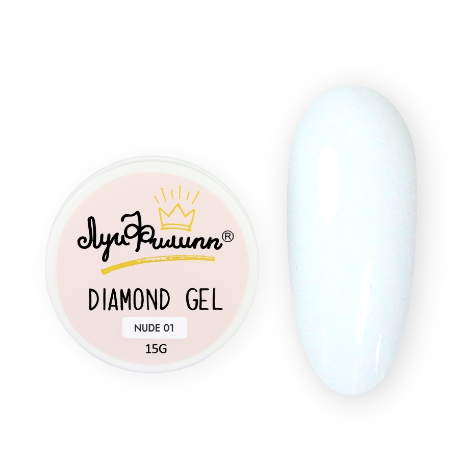 Nude Diamond gel #01 15g Луи Филипп