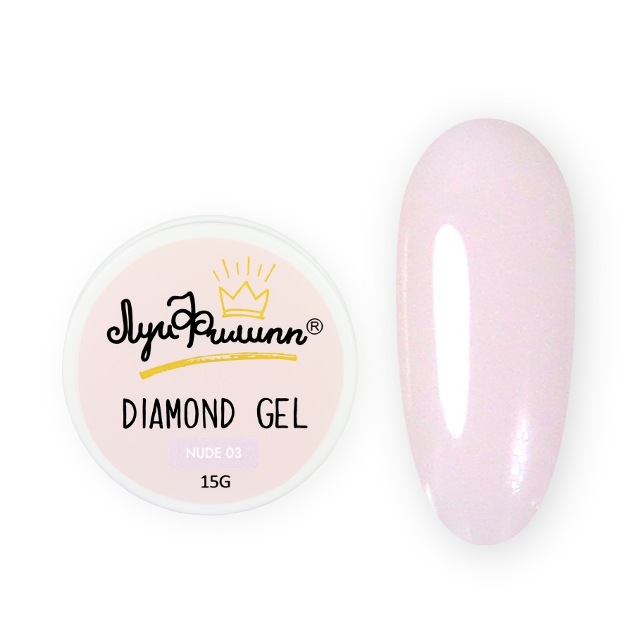 Nude Diamond gel #03 15g Луи Филипп