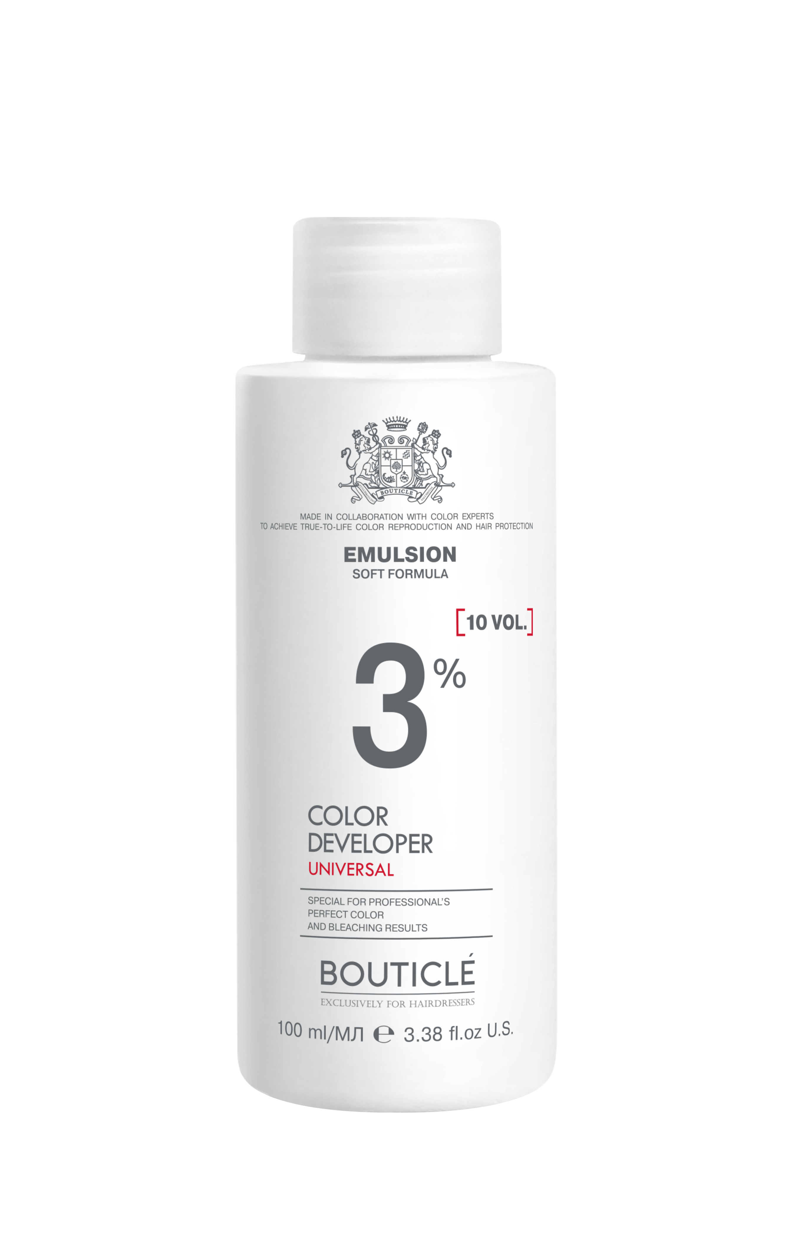 Оксидант-лосьон 3% - “Bouticle color developer 10 vol" 100 мл
