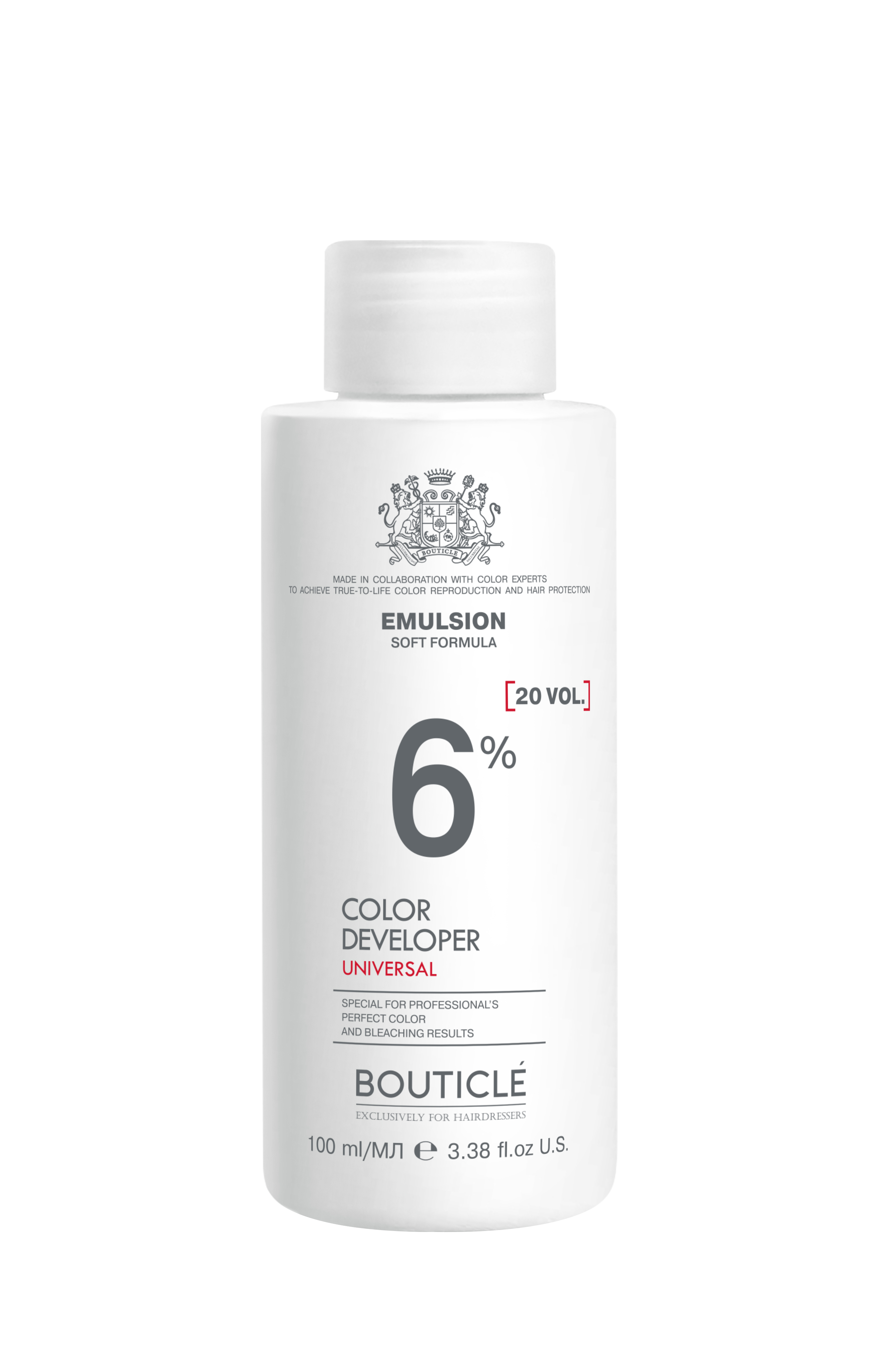 Оксидант-лосьон 6% - “Bouticle color developer 20 vol" 100 мл