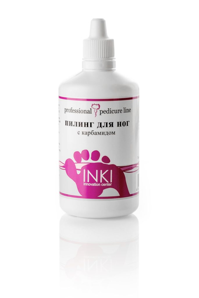 ПИЛИНГ ДЛЯ НОГ с карбамидом 100мл INKI