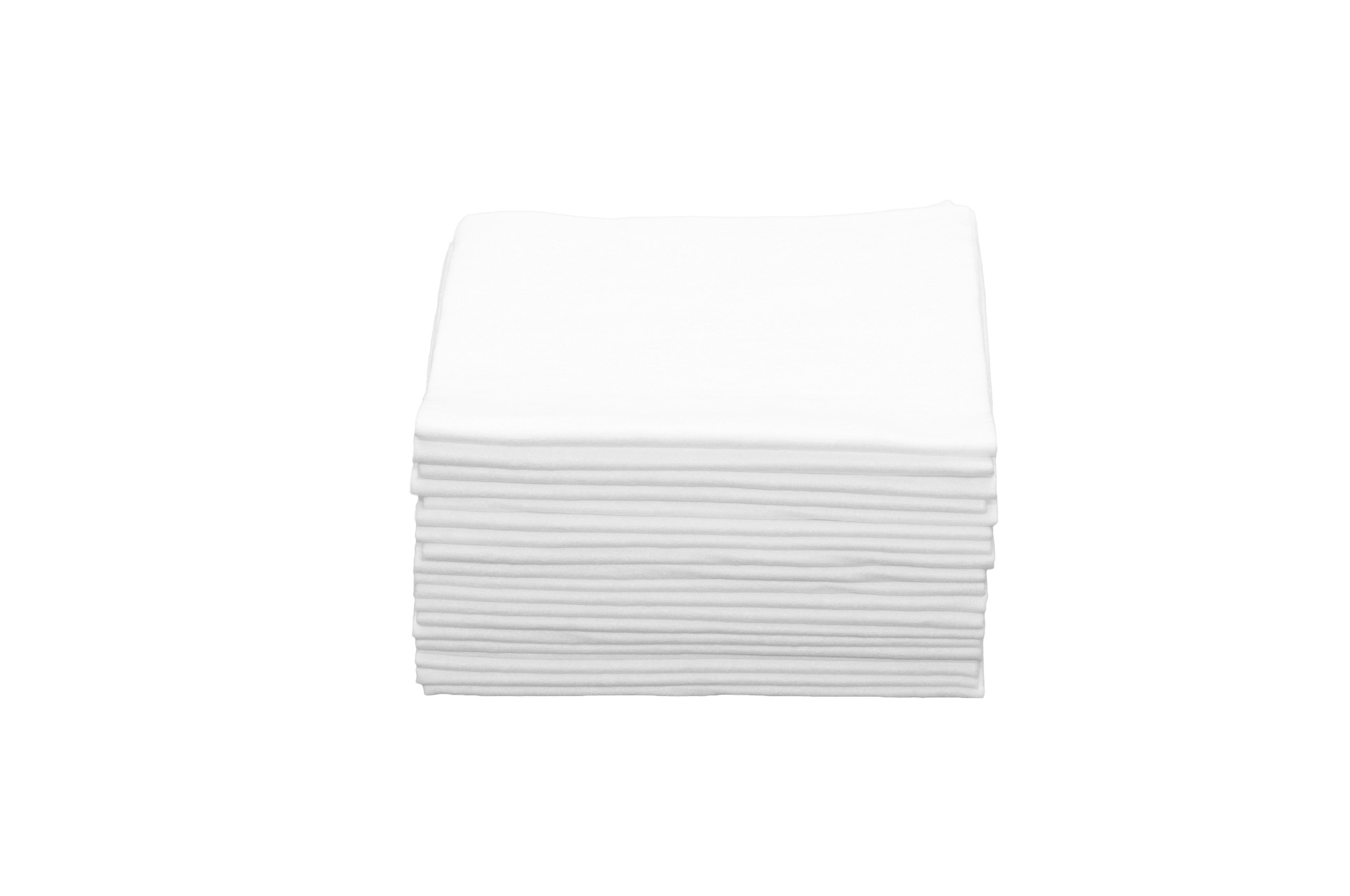 Полотенце Спанлейс Стандарт Белый 45х90 см 50 штук