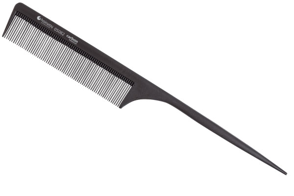Расческа Hairway Carbon Advance с хвостиком карбон 220мм 05082