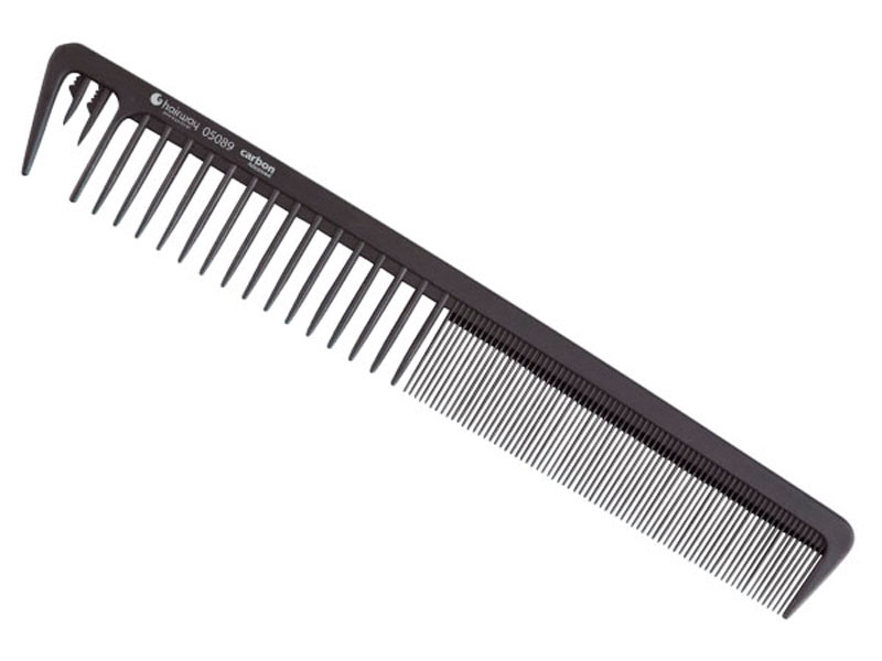 Расческа Hairway Carbon Advance комбинированная 210 мм 05089