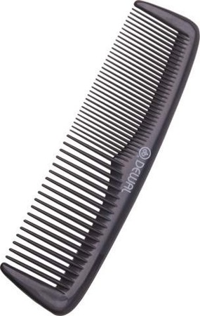 Расческа карманная 13 см DEWAL CO-6031 black