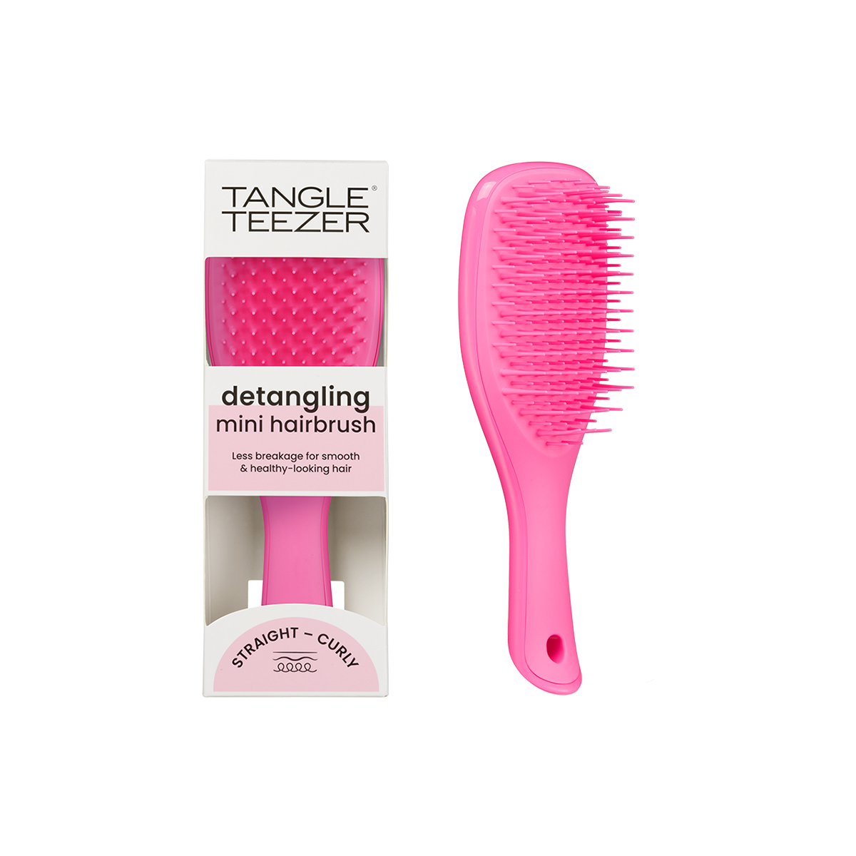 Расческа Tangle Teezer The Ultimate (Wet) Detangler Mini Pink Sherbet