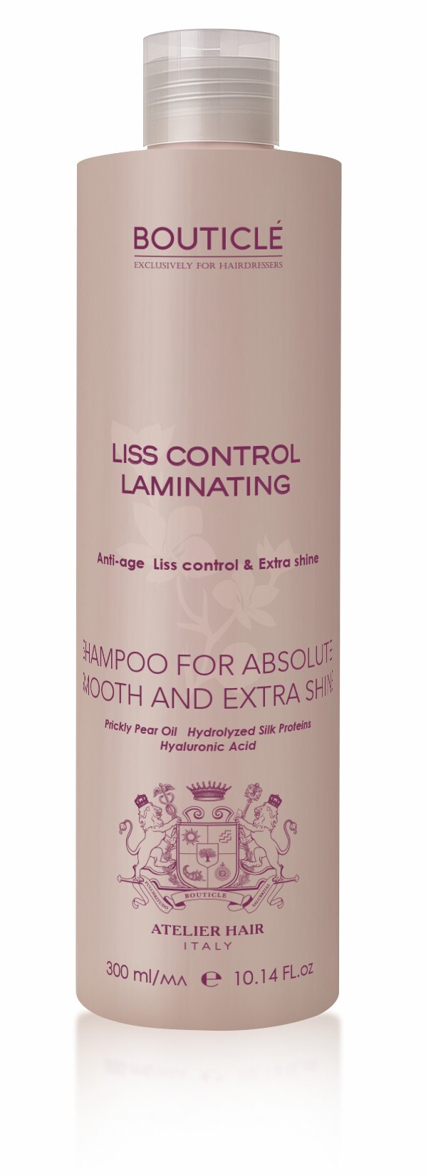 Разглаживающий ламинирующий шампунь - Liss control laminating shampoo 300мл BOUTICLE