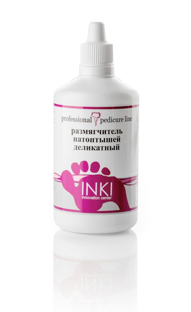 Размягчитель натоптышей деликатный 100мл INKI