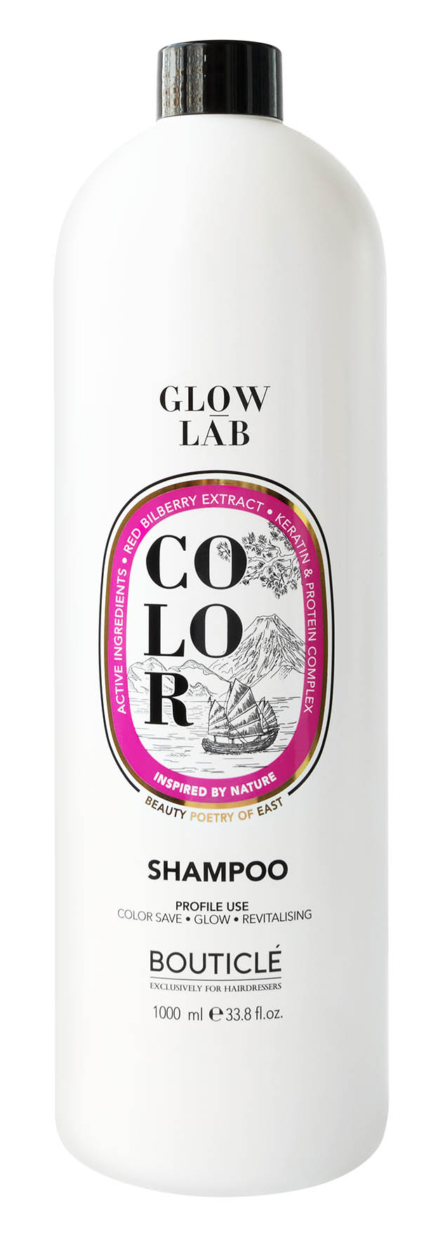 Шампунь для окрашенных волос с экстрактом брусники - COLOR SHAMPOO  1000 мл BOUTICLE
