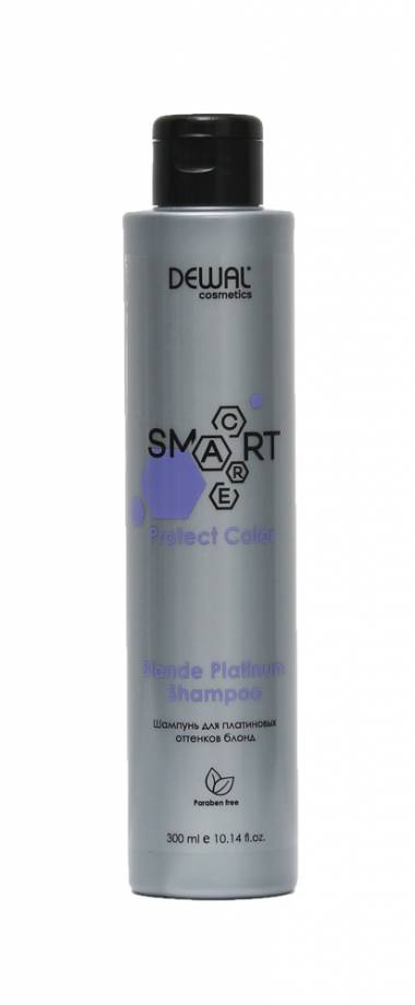 Шампунь для платиновых оттенков блонд SMART CARE Protect Color Blonde Platinum Shampoo, 300 мл DC