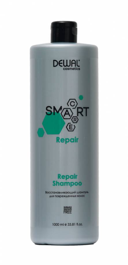 Шампунь восстанавливающий для поврежденных волос SMART CARE Repair Shampoo, 1000 мл DC