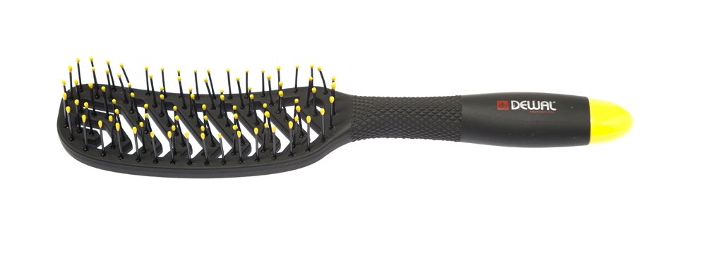 Щетка для укладки BANANA BLACK продувная DEWAL BNN83