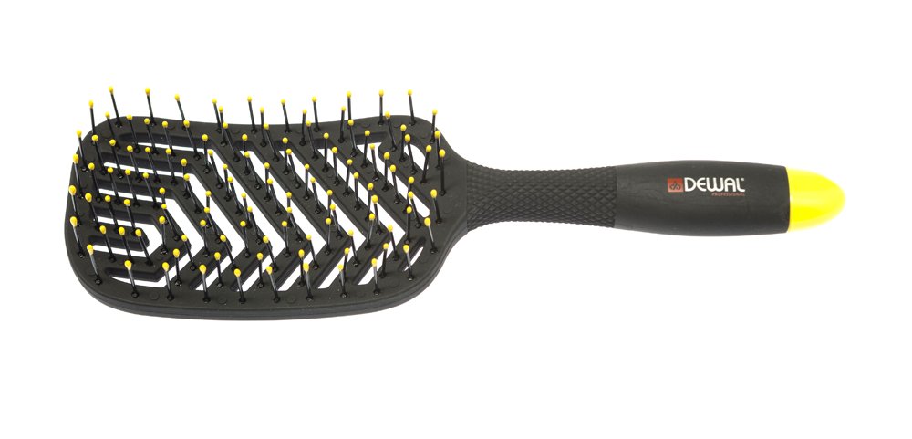 Щетка для укладки BANANA BLACK продувная DEWAL BNN82