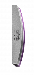 Шлифовщик (универсальный, серо-фиолетовый, полукруглый, 100/180) RuNail 3775