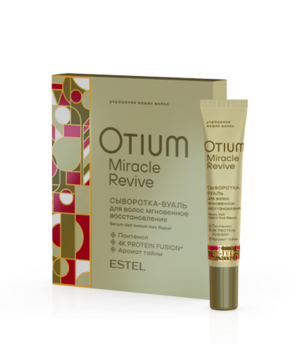 Сыворотка-вуаль для волос "Мгновенное восстановление" OTIUM MIRACLE REVIVE 5*23мл NEW