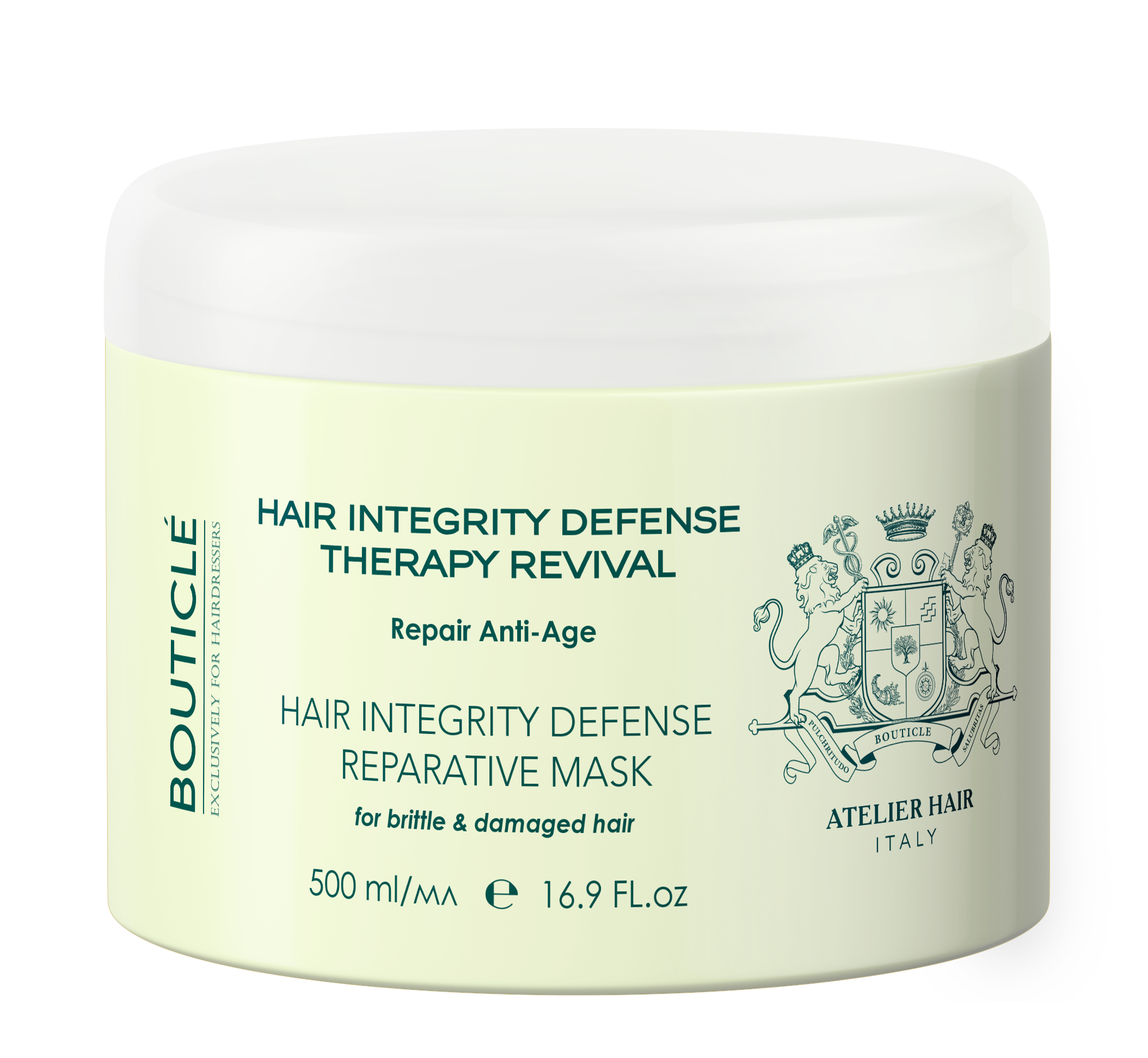 Укрепляющая восстанавливающая маска для истонченных, хрупких и поврежденных волос Integrity Defense Therapy Revival 500мл