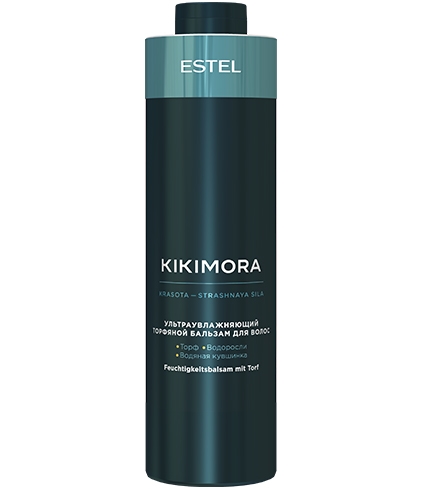 Ультраувлажняющий торфяной бальзам для волос KIKIMORA by ESTEL, 1000 мл