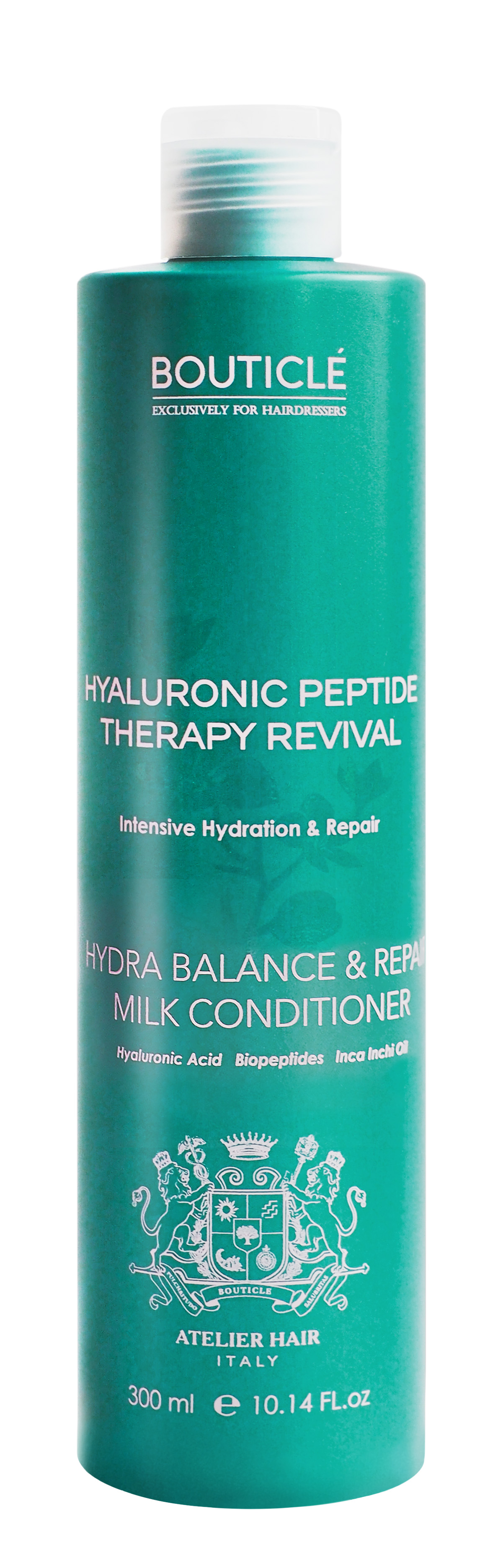 Увлажняющий кондиционер для поврежденных волос - “Hydra Balance & Repair Milk 300 мл BOUTICLE