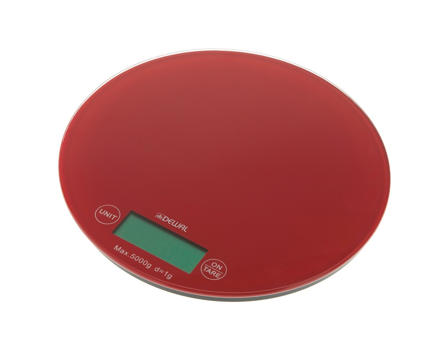Весы электронные DEWAL красные  NS003