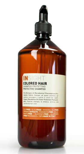 Защитный шампунь для окрашенных волос 900 мл INSIGHT COLORED HAIR