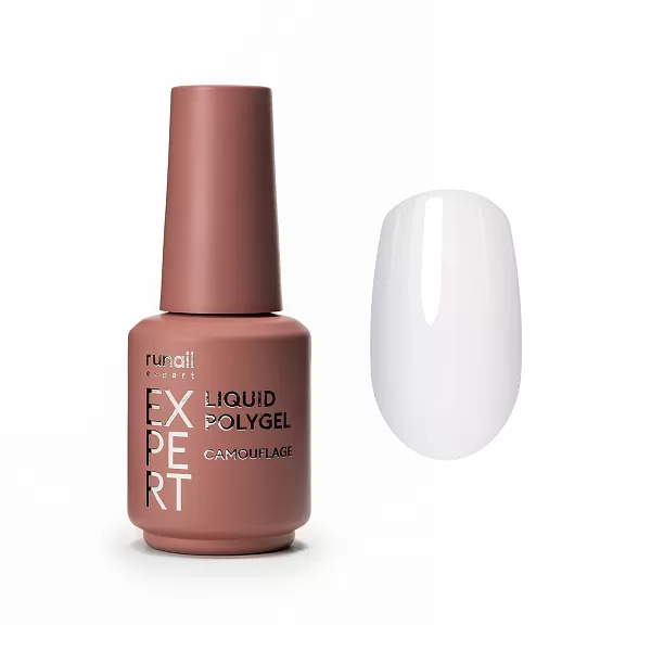 Жидкий полигель Liquid Polygel Runail Expert №202, 18 мл флакон